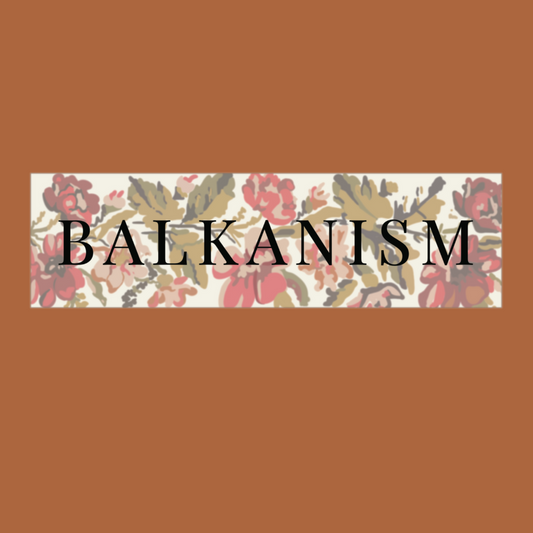 Balkanism Logo Sticker